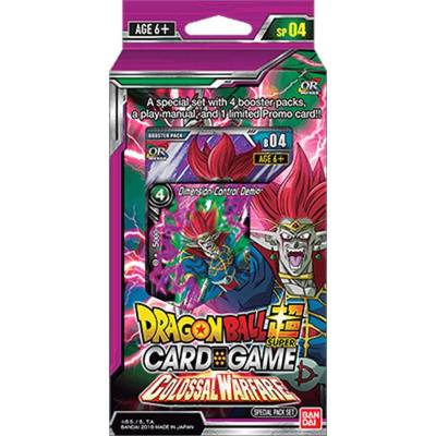 Colossal Warfare Special Pack Set  Colossal Warfare Dragonball Super card
