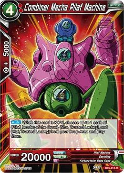 Combiner Mecha Pilaf Machine BT5-015 Miraculous Revival Dragonball Super card