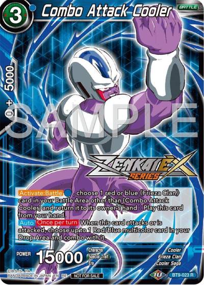 Combo Attack Cooler Event Pack 15 BT9-023 Promotion Cards Dragonball Super card