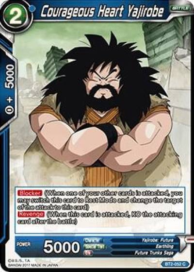 Courageous Heart Yajirobe BT2-052 Union Force Dragonball Super card