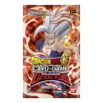 Critical Blow Booster Pack  Critical Blow Dragonball Super card