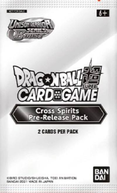 Cross Spirits Pre Release Pack  Promotion Cards Dragonball Super card