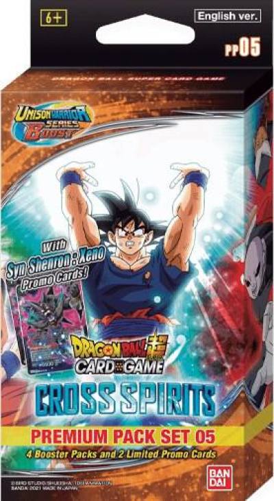 Cross Spirits Premium Pack Set 05  Cross Spirits Dragonball Super card