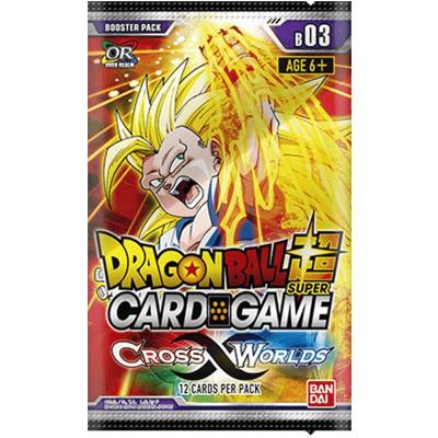 Cross Worlds Booster Pack  Cross Worlds Dragonball Super card