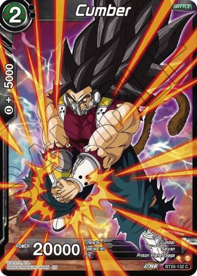 Cumber Foil BT20-132 Power Absorbed Dragonball Super card