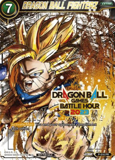 DRAGON BALL FIGHTERZ Dragon Ball Games Battle Hour 2023 Promo Card Set P-516 Promotion Cards Dragonball Super card