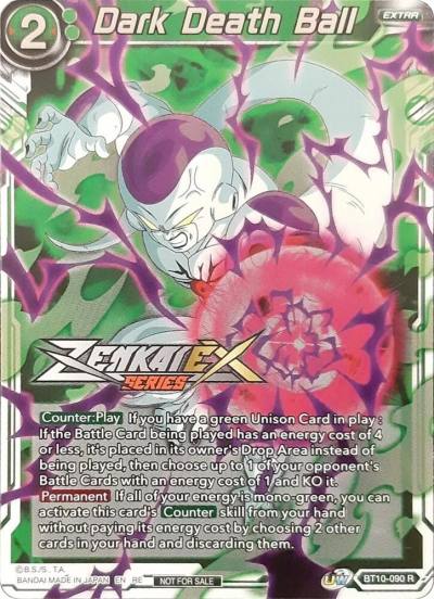 Dark Death Ball Event Pack 13 BT10-090 Tournament Promotion Cards Dragonball Super card