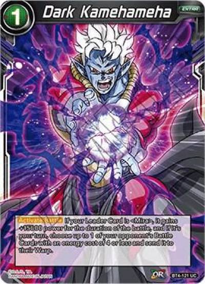 Dark Kamehameha BT4-121 Colossal Warfare Dragonball Super card