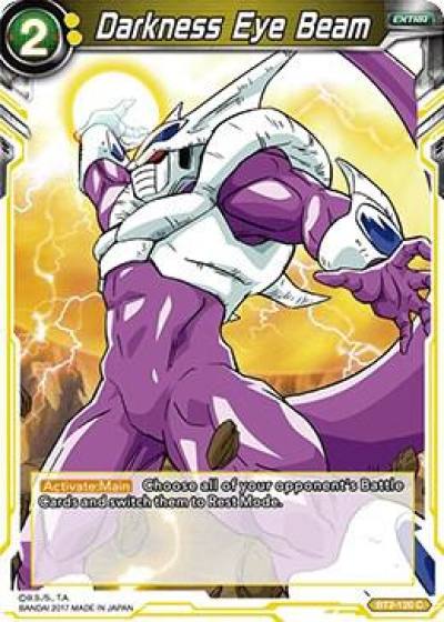 Darkness Eye Beam BT2-120 Union Force Dragonball Super card