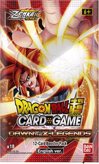 Dawn of the Z Legends Booster Pack  Dawn of the Z-Legends Dragonball Super card
