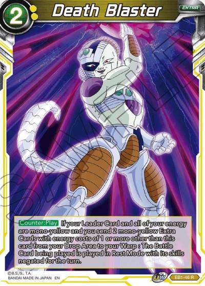 Death Blaster Foil EB1-46 Battle Evolution Booster Dragonball Super card