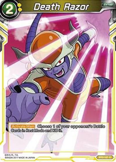 Death Razor BT2-121 Union Force Dragonball Super card