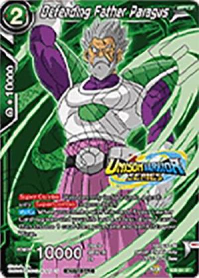 Defending Father Paragus Event Pack 07 SD8-04 Tournament Promotion Cards Dragonball Super card