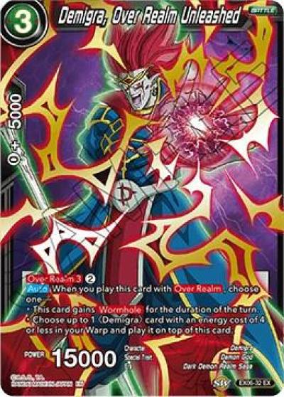 Demigra Over Realm Unleashed EX06-32 Special Anniversary Set Dragonball Super card