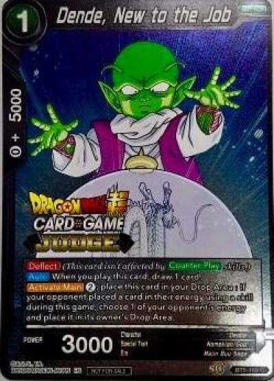 Dende New to the Job BT5-109 Judge Promotion Cards Dragonball Super card