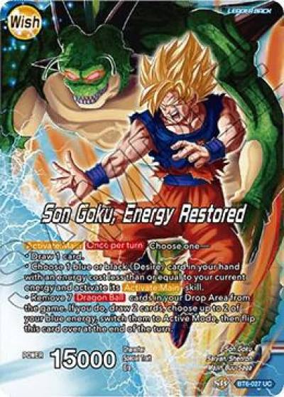 Dende Son Goku Energy Restored Foil BT6-027 Destroyer Kings Dragonball Super card