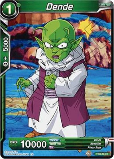 Dende TB3-044 Clash of Fates Dragonball Super card