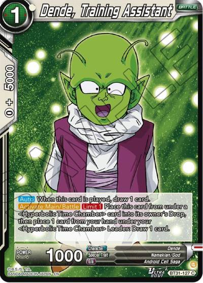 Dende Training Assistant BT31-127 Impact Beyond Dimensions Dragonball Super card