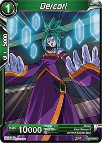 Dercori TB1-070 Tournament of Power Dragonball Super card