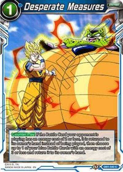 Desperate Measures DB1-040 Draft Box 04 - Dragon Brawl Dragonball Super card