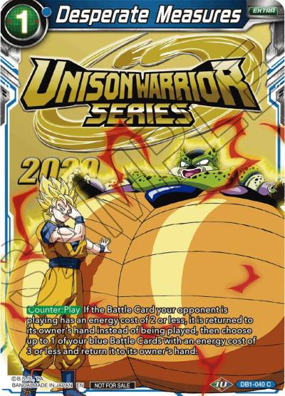 Desperate Measures DB1-040 Tournament Promotion Cards Dragonball Super card
