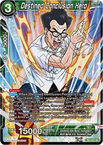 Destined Conclusion Hero TB2-045 World Martial Arts Tournament Dragonball Super card