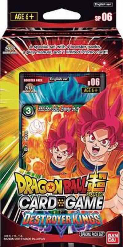 Destroyer Kings Special Pack Set  Destroyer Kings Dragonball Super card