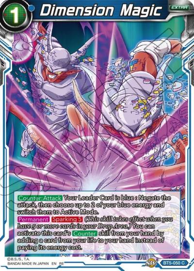 Dimension Magic BT5-050 Mythic Booster Dragonball Super card