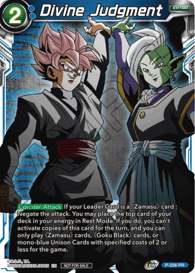 Divine Judgment P-236 Promotion Cards Dragonball Super card