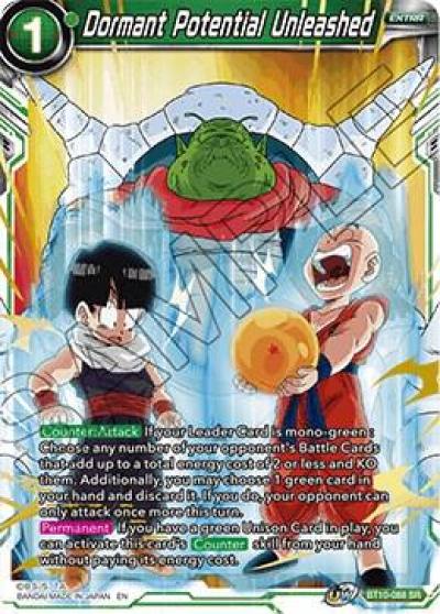 Dormant Potential Unleashed BT10-088 Rise of the Unison Warrior Dragonball Super card