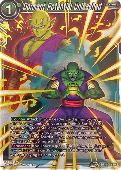 Dormant Potential Unleashed Gift Collection 2022 BT10-088 Promotion Cards Dragonball Super card