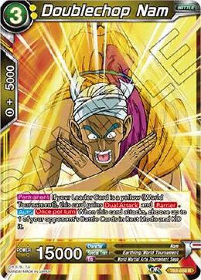 Doublechop Nam TB2-059 World Martial Arts Tournament Dragonball Super card