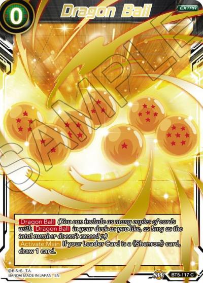 Dragon Ball Gold Stamped BT5-117 Mythic Booster Dragonball Super card