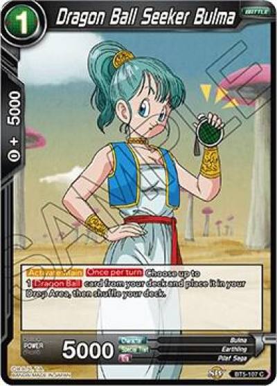 Dragon Ball Seeker Bulma Foil BT5-107 Miraculous Revival Dragonball Super card