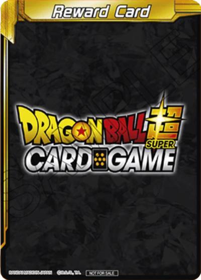 Dragon Ball Super Reward Card 2023  Tournament Promotion Cards Dragonball Super card
