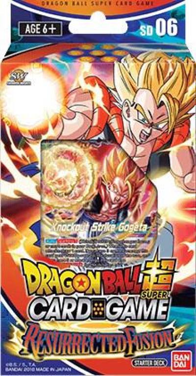 Dragon Ball Super Starter Deck 6 Resurrected Fusion  Miraculous Revival Dragonball Super card