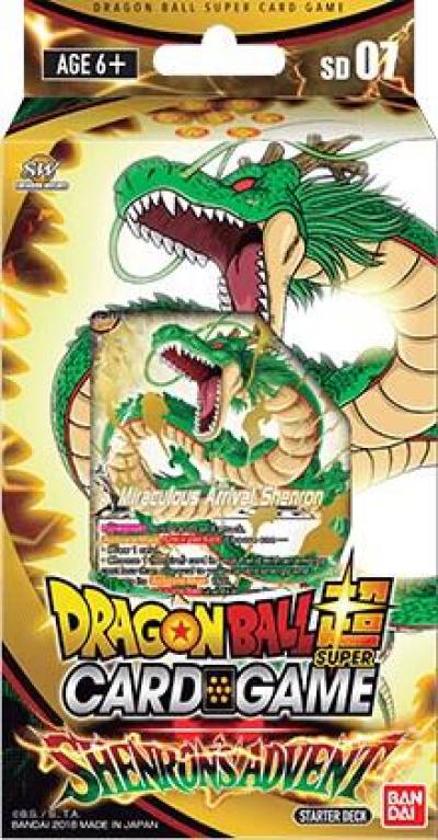 Dragon Ball Super Starter Deck 7 Shenrons Advent  Miraculous Revival Dragonball Super card