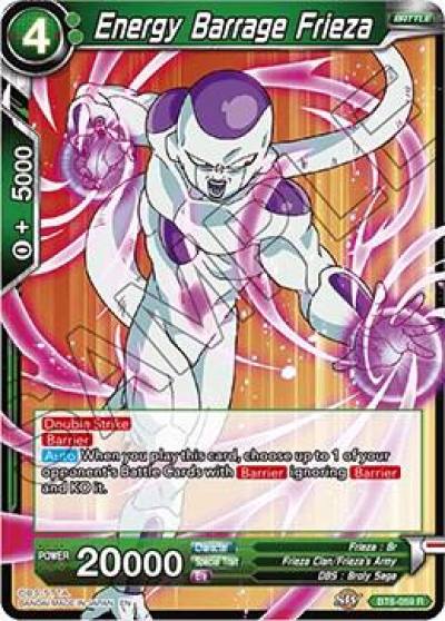 Energy Barrage Frieza BT6-059 Destroyer Kings Dragonball Super card