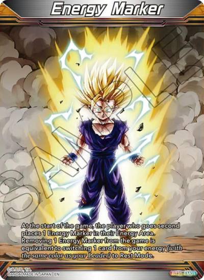 Energy Marker BT31 EM01 BT31-EM01 Impact Beyond Dimensions Dragonball Super card