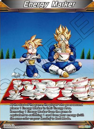 Energy Marker BT31 EM03 BT31-EM03 Impact Beyond Dimensions Dragonball Super card