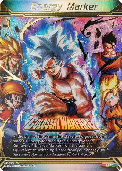 Energy Marker Colossal Warfare M-17 Prismatic Clash Dragonball Super card