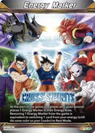 Energy Marker Cross Spirits M-27 Fearsome Rivals Dragonball Super card