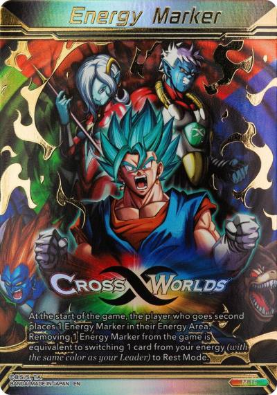 Energy Marker Cross Worlds M-16 Prismatic Clash Dragonball Super card