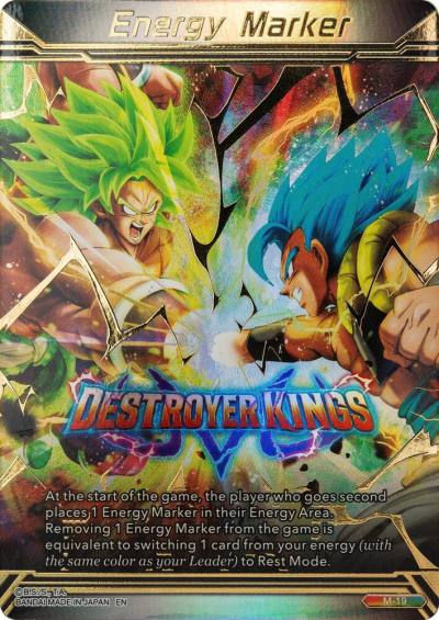 Energy Marker Destroyer Kings M-19 Prismatic Clash Dragonball Super card
