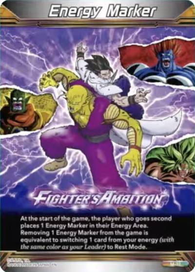 Energy Marker Fighters Ambition M-32 Fearsome Rivals Dragonball Super card