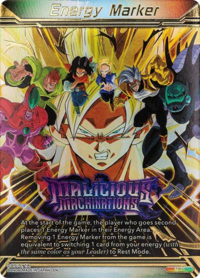 Energy Marker Malicious Machinations M-21 Prismatic Clash Dragonball Super card