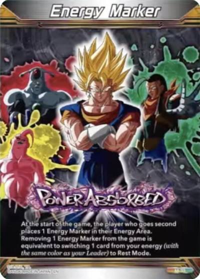 Energy Marker Power Absorbed M-33 Fearsome Rivals Dragonball Super card