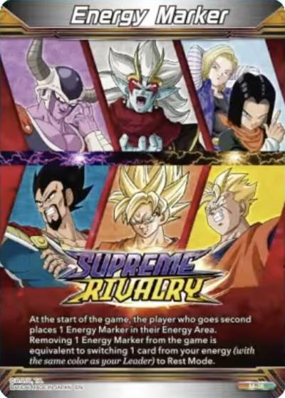 Energy Marker Supreme Rivalry M-26 Fearsome Rivals Dragonball Super card