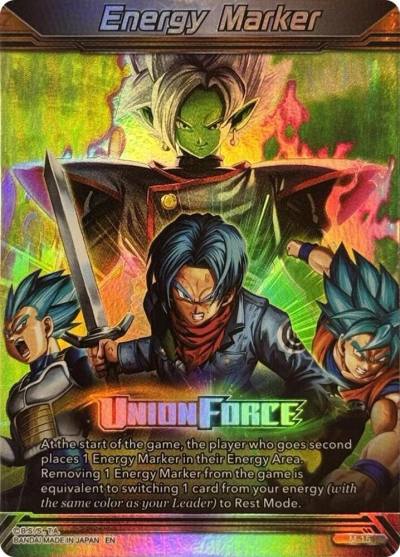 Energy Marker Union Force Silver M-15 Prismatic Clash Dragonball Super card