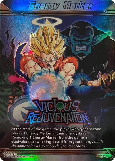 Energy Marker Vicious Rejuvenation M-25 Fearsome Rivals Dragonball Super card